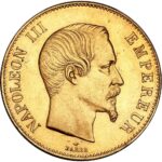 100 francs Napoléon III tête nue