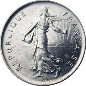 5 francs semeuse Argent5 francs semeuse Argent