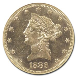 Liberty Gold Eagle 1886