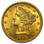 Liberty Gold Half Eagle 1899
