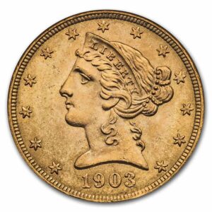 Liberty Gold Half Eagle 1903