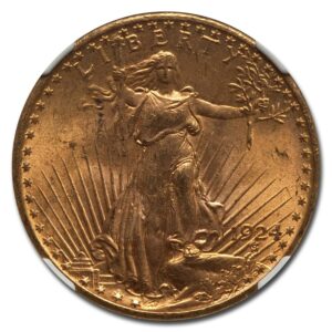 Saint-Gaudens Double Eagle 1924