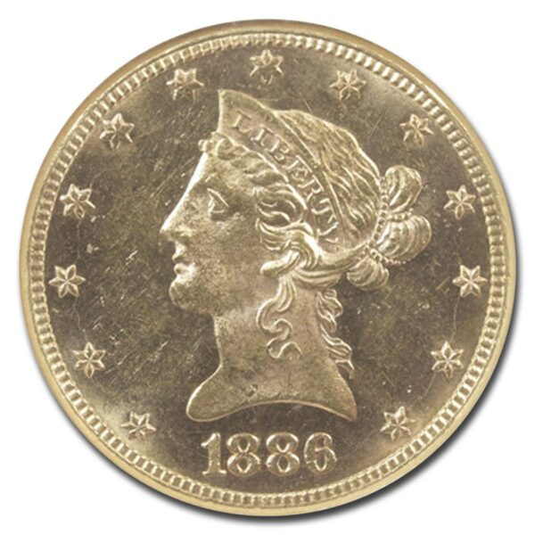 Liberty Gold Eagle 1886
