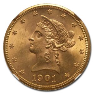 Liberty Gold Eagle 1901