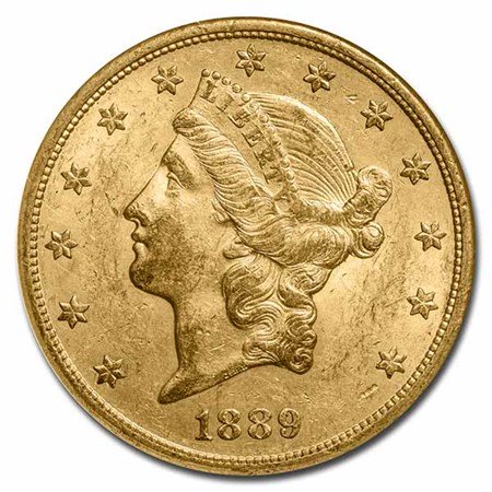 Liberty Double Eagle 1889
