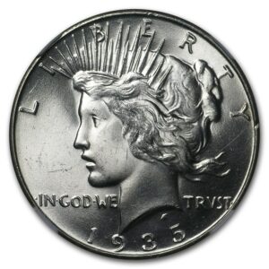 Peace Dollar 1935