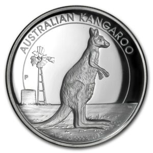 1 oz Silver Kangaroo 2012