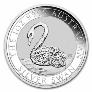 1 oz Argent Swan 2021