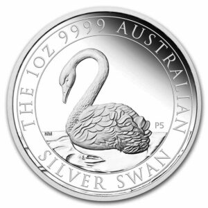 1 oz Silver Swan 2021