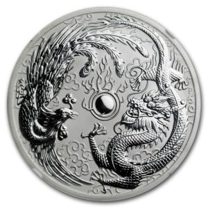 1 oz Silver Dragon & Phoenix 2017