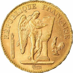 20 francs Or Génie