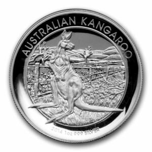 1 oz Kangourou 2014 High relief