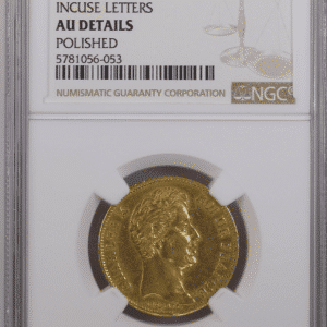 40 francs Charles X AU Details