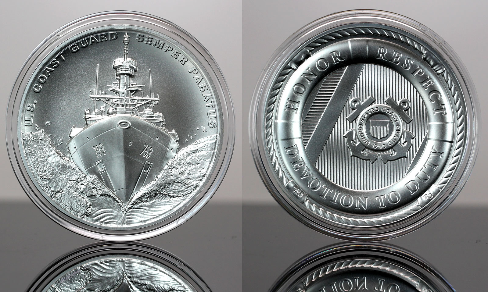 Médaille d’argent de la Garde côtière des États-Unis