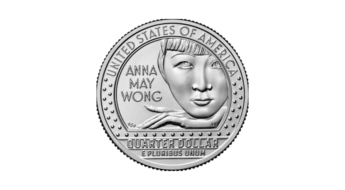 Anna May Wong sur la monnaie Américaine
