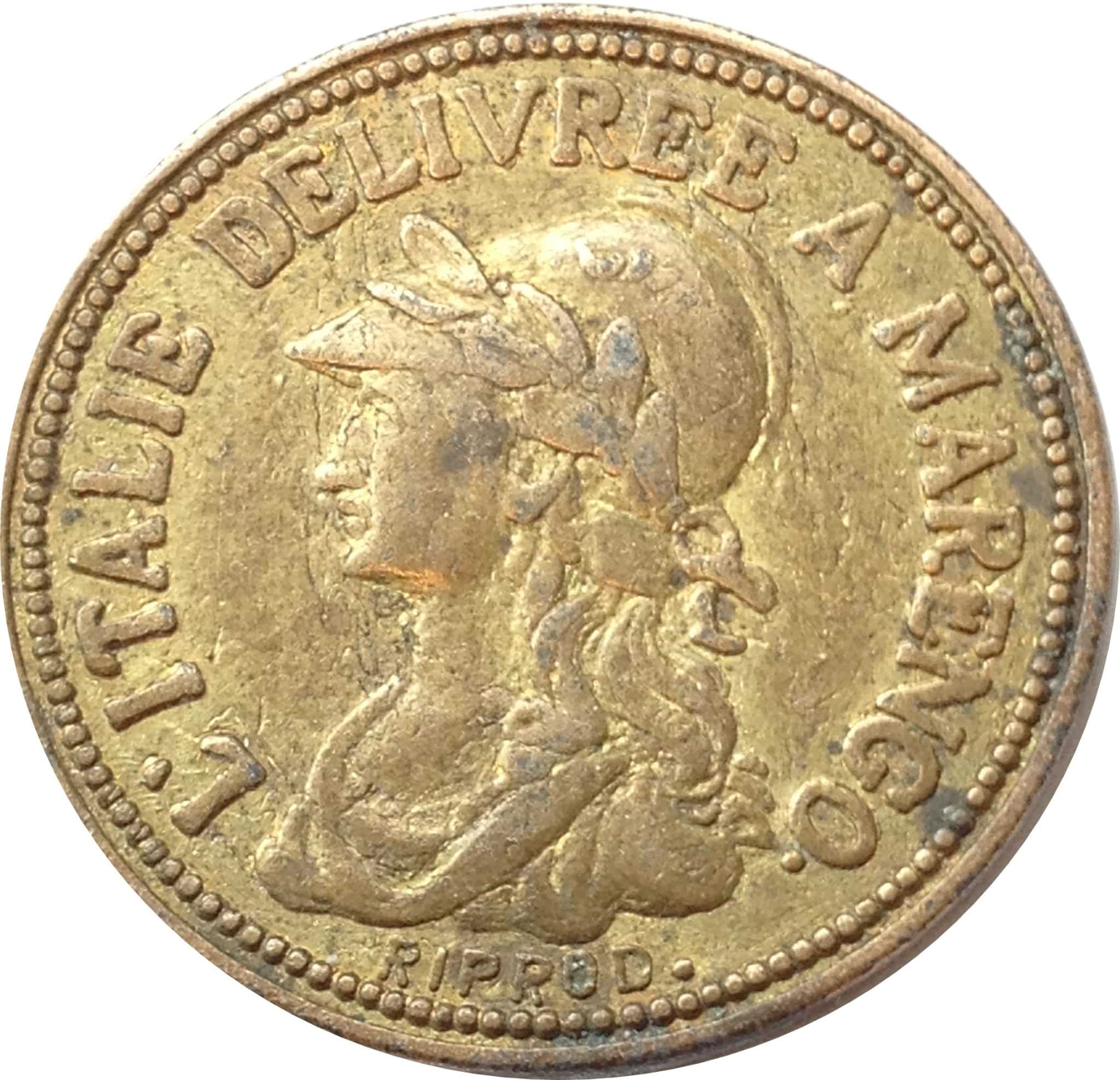 20 Francs Marengo 1801 AU53
